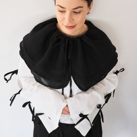 Guler detașabil elegant cu prindere reglabilă – accesoriu versatil pentru orice ținută [4]