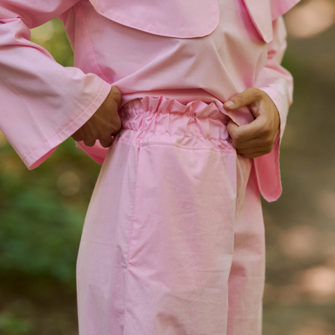 Pantaloni atemporali - Pantaloni lungi de vara Rose