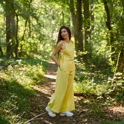 Pantaloni lungi lejeri de vara [7]