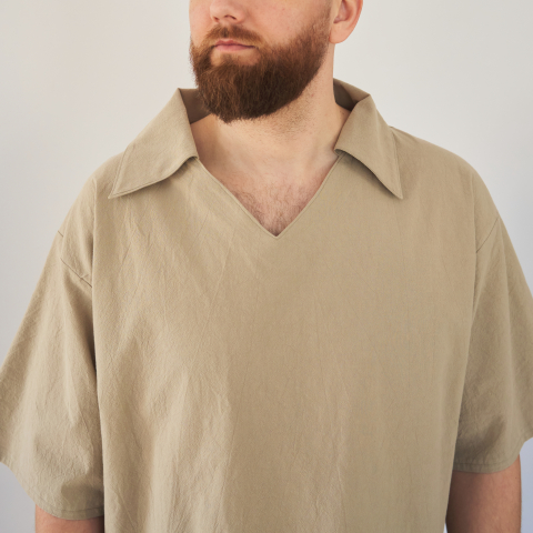 Bărbați - Tricou bumbac natural, lejer și confortabil – Disponibil în mai multe culori