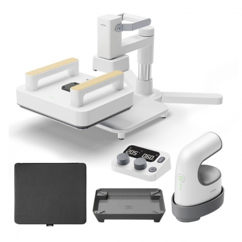 Silhouette Cameo 5 Alb & xTool Heat Press All-in-One [1]