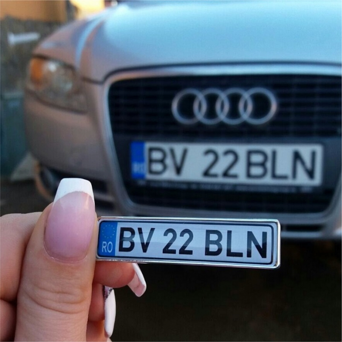 Breloc cu Numarul Auto [2]