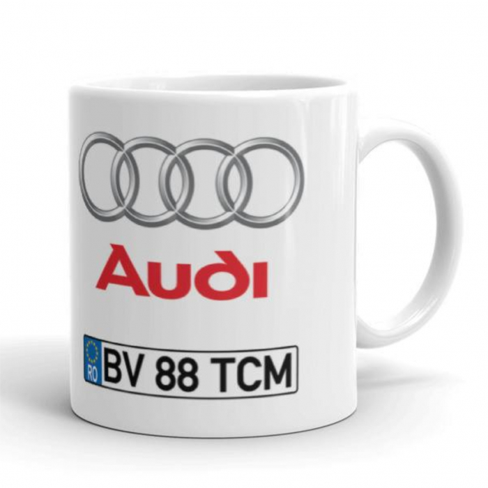 Cana Personalizata cu Numarul Auto [4]