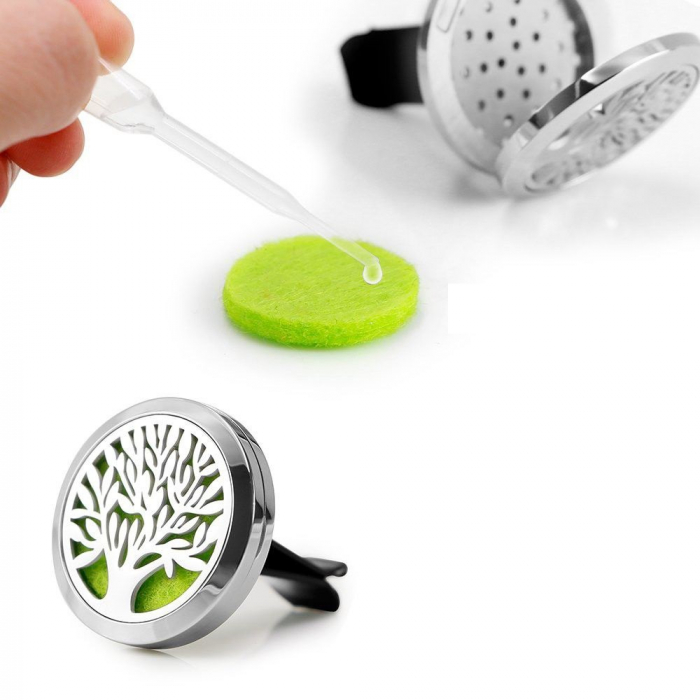 Difuzor auto aromaterapie – Odorizant pentru uleiuri esentiale, Tree of Life [7]