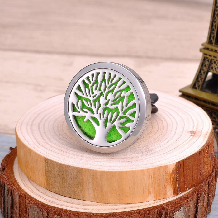 Difuzor auto aromaterapie – Odorizant pentru uleiuri esentiale, Tree of Life [6]