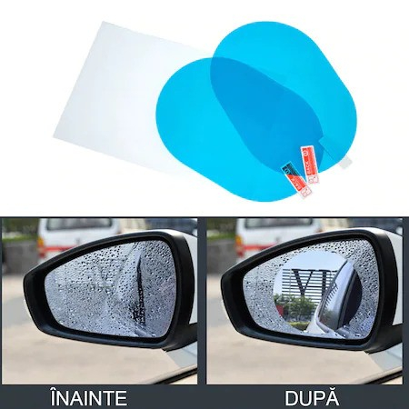 Folie protectie pentru oglinzi, anti-ceata, anti-depunere apa [2]
