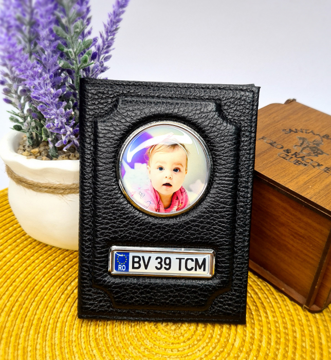 Set Port Document Personalizat cu Poza + Breloc [3]
