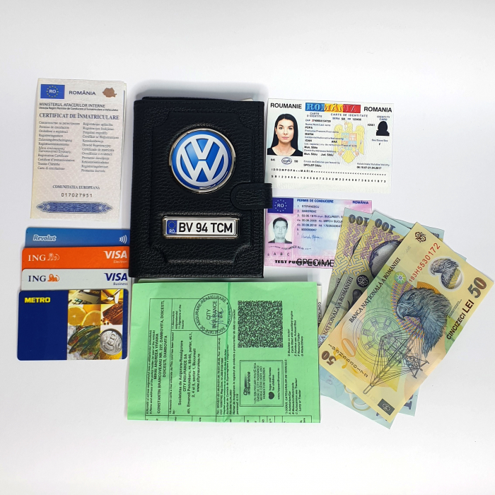 Portofel Personalizat cu Sistem de Inchidere [10]