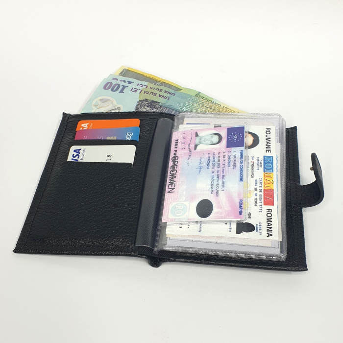 Portofel Personalizat cu Sistem de Inchidere [5]