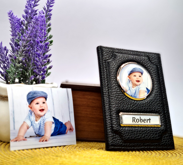 Set Port Document Personalizat cu Poza + Breloc [2]