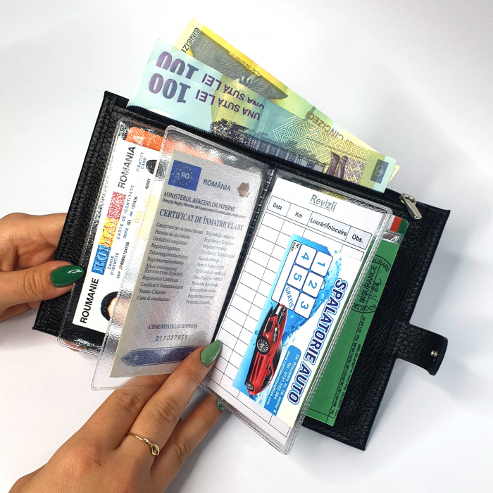 Portofel Personalizat cu Sistem de Inchidere [11]