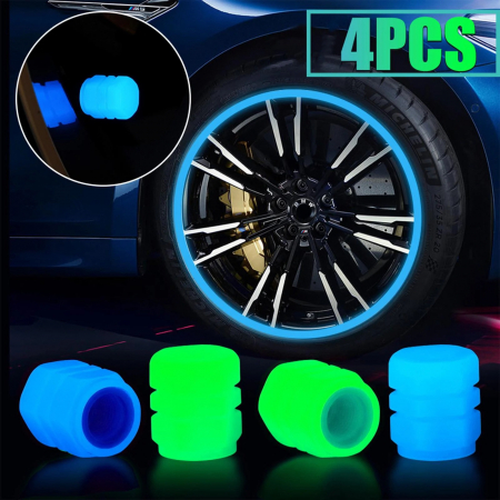 Accesorii Auto - Capacele ventil fosforescente, universale