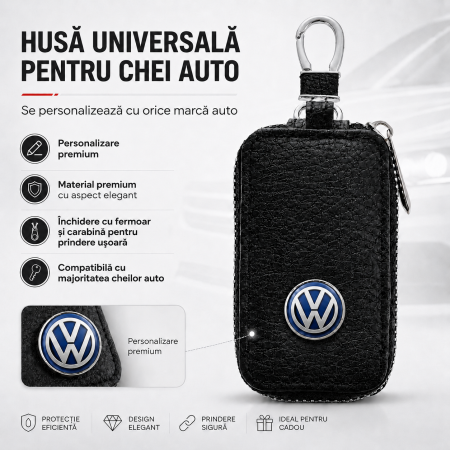 Husă universală pentru chei auto personalizată cu sigla auto [1]