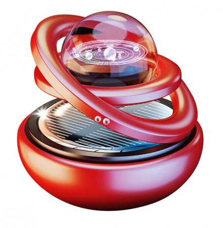 Odorizant auto cu functionare solara, autorotatie 360 de grade [3]