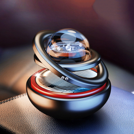 Odorizant auto cu functionare solara, autorotatie 360 de grade [5]