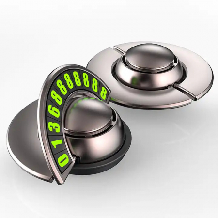 Accesorii Auto - Odorizant + Suport Afisaj Numar de Telefon