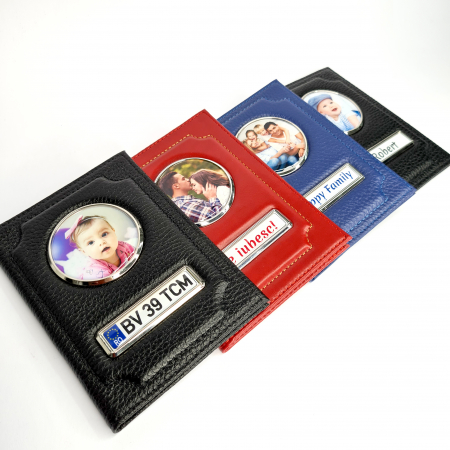 Set Port Document Personalizat cu Poza + Breloc [3]