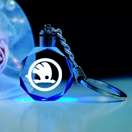 Breloc din Cristal cu Led [8]