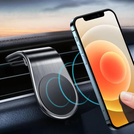 Accesorii Auto - Suport auto magnetic pentru grila de ventilatie