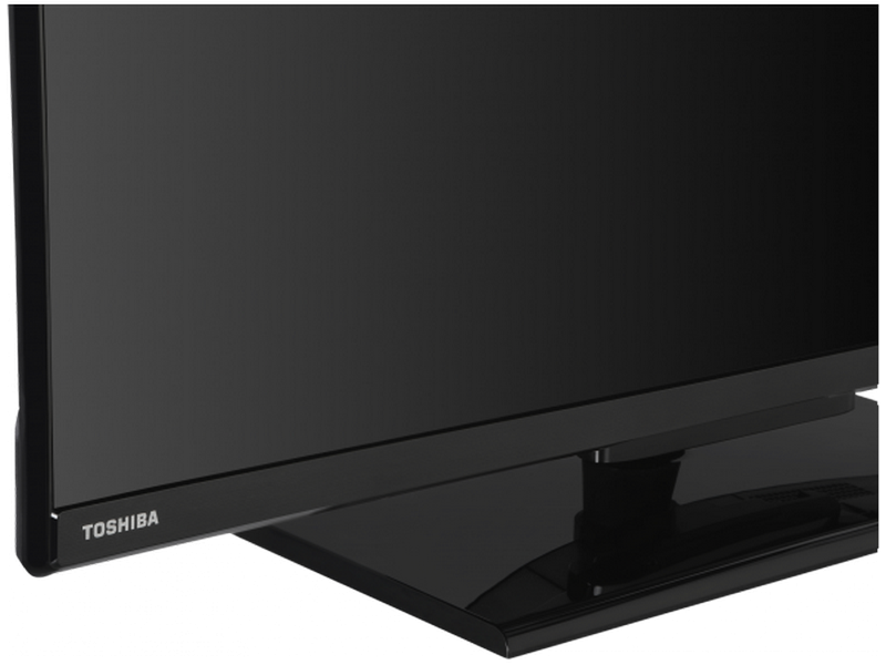 Televizor TOSHIBA 24" LED SMART TV 24WV3463DG 1368x768 HD VIDAA OS Negru (24" DLED, Black, 1368x768 HD, TPQ 1000, SMART TV (VIDAA OS), True Resolution, 2 HDMI, 1 USB, HDR10/HLG, DVB-T/T2/C/S2, HDR10, VIDAA Voice, OSD Language: ENG, RO, RU, Dolby Audio Speakers 2x6W, VESA 75x75, 3.7Kg ) [9]