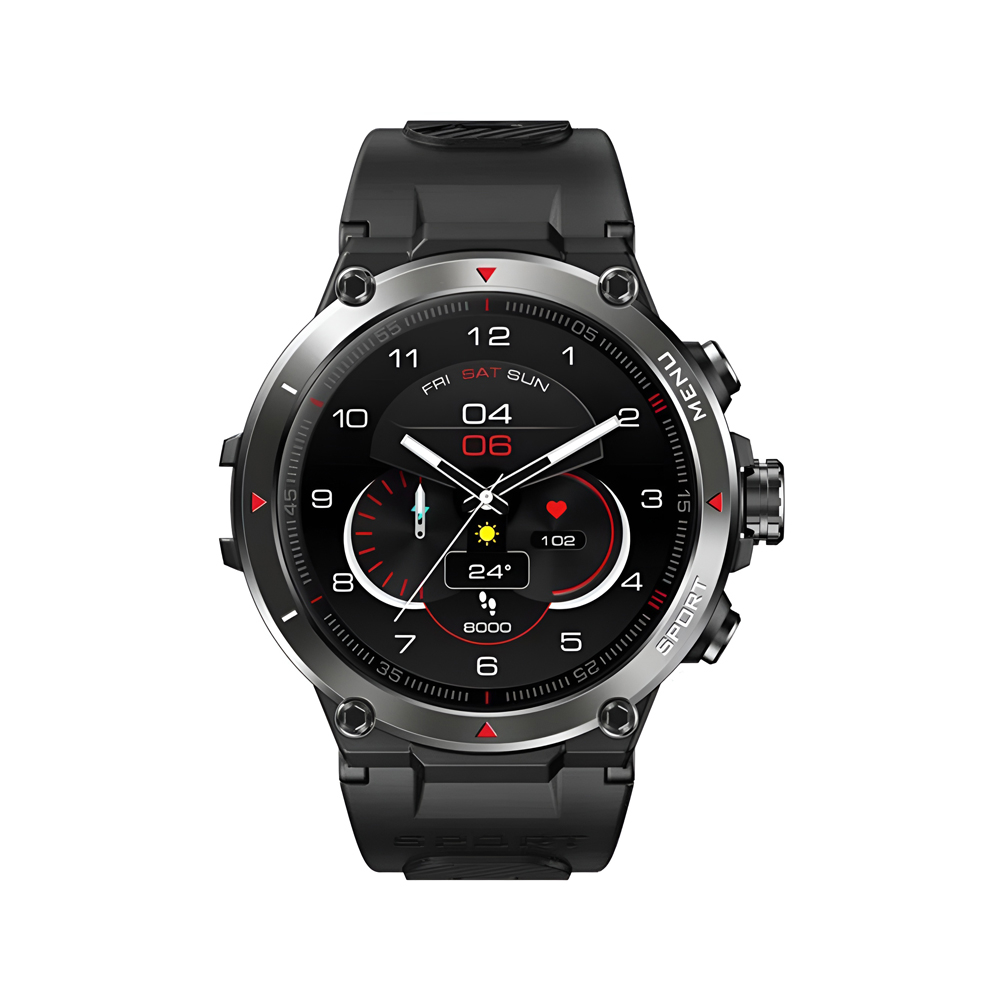 Cмарт часы Zeblaze Smart Watch Stratos 2, Meteorite Black [2]
