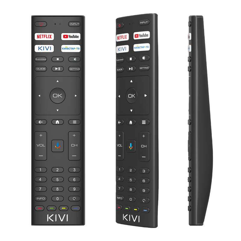 Televizor KIVI 32" LED SMART TV 32F770QB QLED 1920x1080 FHD Android TV Negru Diagonala ecranului: 32 ", Rezoluția Display-ului: 1920x1080 FHD, Tip panou: QLED, Telecomandă: Telecomanda cu infraroșu, Platformă software: Android TV, Wi-Fi: Da, Boxe încorporate: 2x 8 W, USB Type-A: 2x, [19]