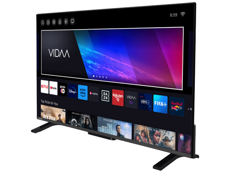 Televizor TOSHIBA 40" LED SMART TV 40LV2463DG FHD 1920x1080 VIDAA OS Negru 40" DLED, Black, 1920x1080 FHD, SMART TV (VIDAA OS), 2 HDMI, 2 USB, DVB-T/T2/C/S2, OSD Language: ENG, RO, RU, Dolby Audio Speakers 2x8W, VESA 100x100, 5.7 Kg ) [3]