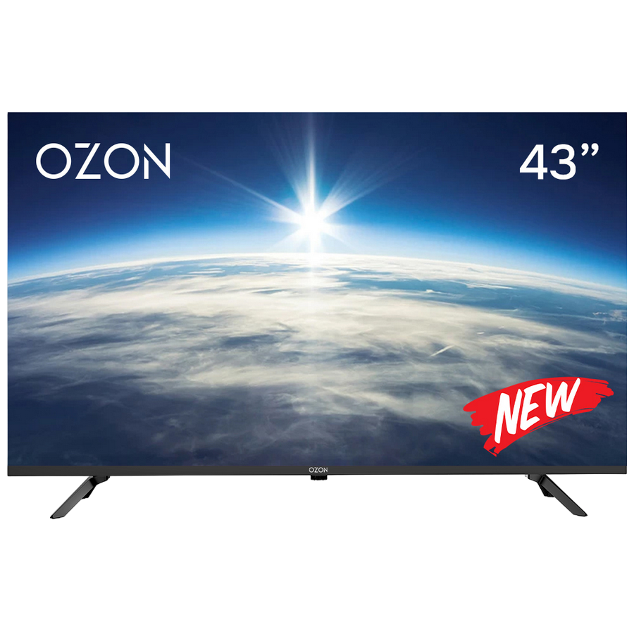 Tелевизор OZON 43" LED SMART TV H43S7000R FHD 1920x1080 Android TV Чёрный Diagonala ecranului: 43 ", Rezoluția Display-ului: 1920x1080 FHD, Telecomandă: Da, Platformă software: Android TV, Boxe încorporate: Da, USB Type-A: 2x, [1]
