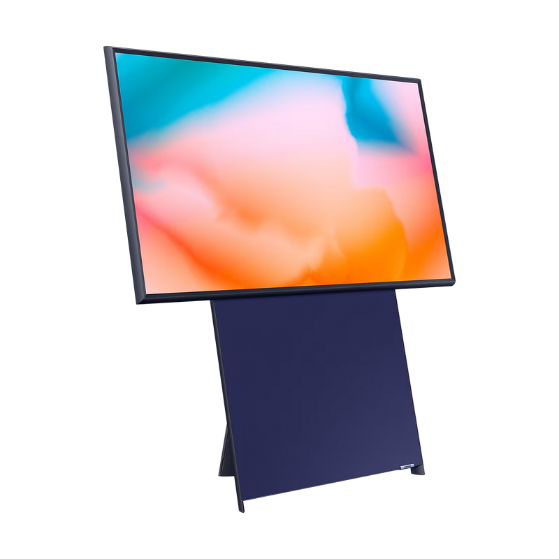 Televizor Samsung 43" LED SMART TV QE43LS05BAUXUA The Sero QLED 4K 3840x2160 Tizen OS Negru (43" Black, QLED Flat 3840x2160 4K UHD, SMART TV (Tizen 7.0 OS), 4 HDMI, 2 USB, DVB-T/T2/C/S2, OSD Language: ENG, RO, RU Speakers 20W (10 W x 2), QLED Smart remote control, VESA 200x200,8.9Kg) [3]
