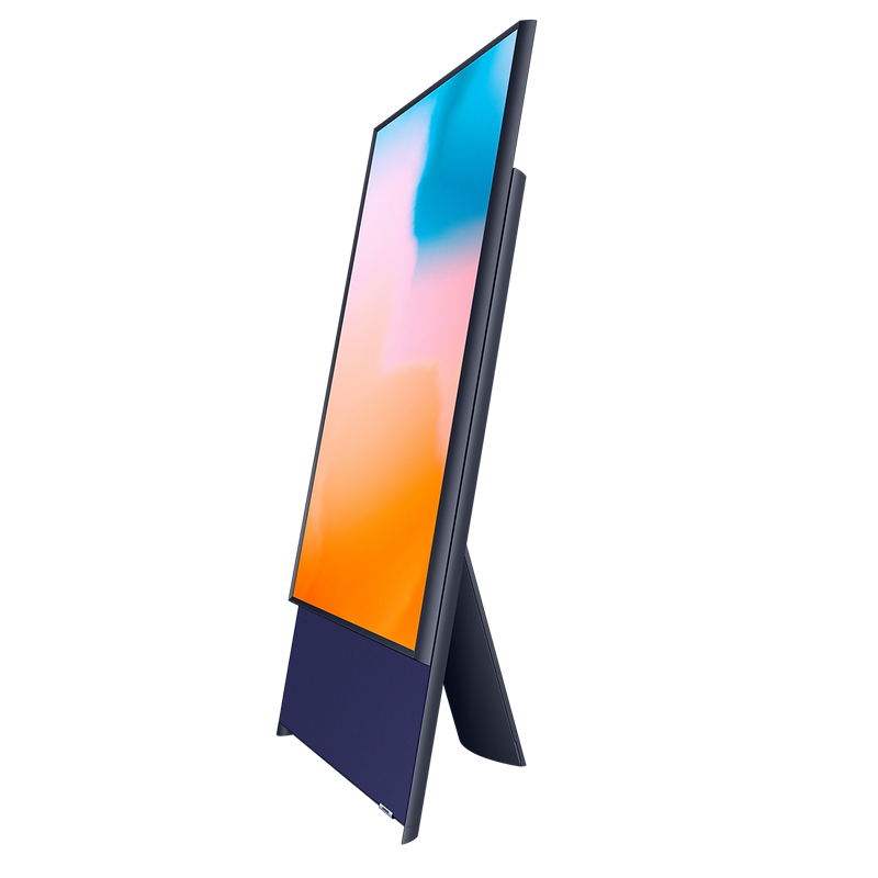 Televizor Samsung 43" LED SMART TV QE43LS05BAUXUA The Sero QLED 4K 3840x2160 Tizen OS Negru (43" Black, QLED Flat 3840x2160 4K UHD, SMART TV (Tizen 7.0 OS), 4 HDMI, 2 USB, DVB-T/T2/C/S2, OSD Language: ENG, RO, RU Speakers 20W (10 W x 2), QLED Smart remote control, VESA 200x200,8.9Kg) [7]