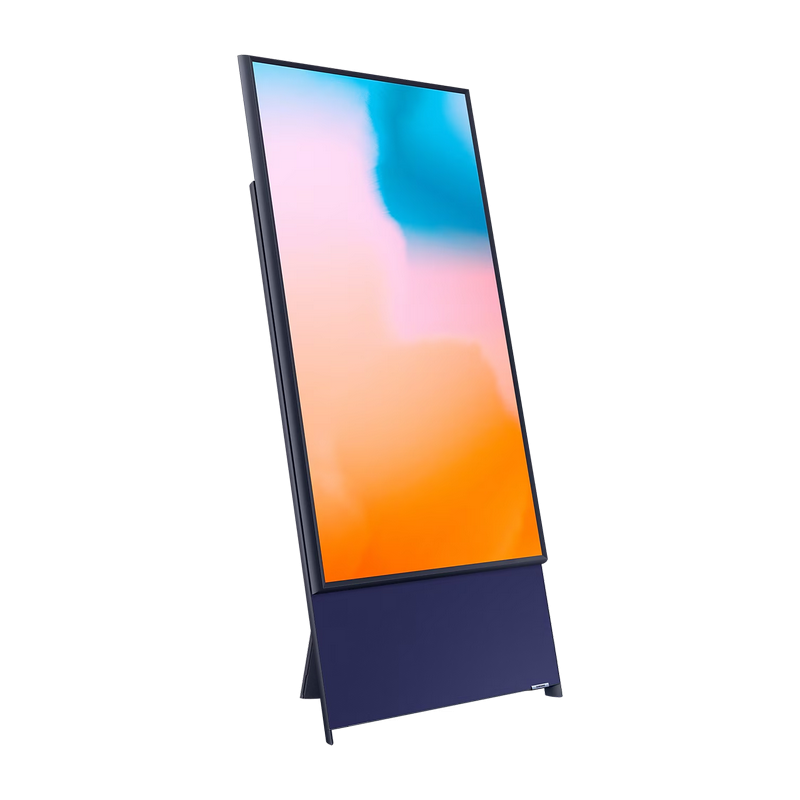 Televizor Samsung 43" LED SMART TV QE43LS05BAUXUA The Sero QLED 4K 3840x2160 Tizen OS Negru (43" Black, QLED Flat 3840x2160 4K UHD, SMART TV (Tizen 7.0 OS), 4 HDMI, 2 USB, DVB-T/T2/C/S2, OSD Language: ENG, RO, RU Speakers 20W (10 W x 2), QLED Smart remote control, VESA 200x200,8.9Kg) [6]