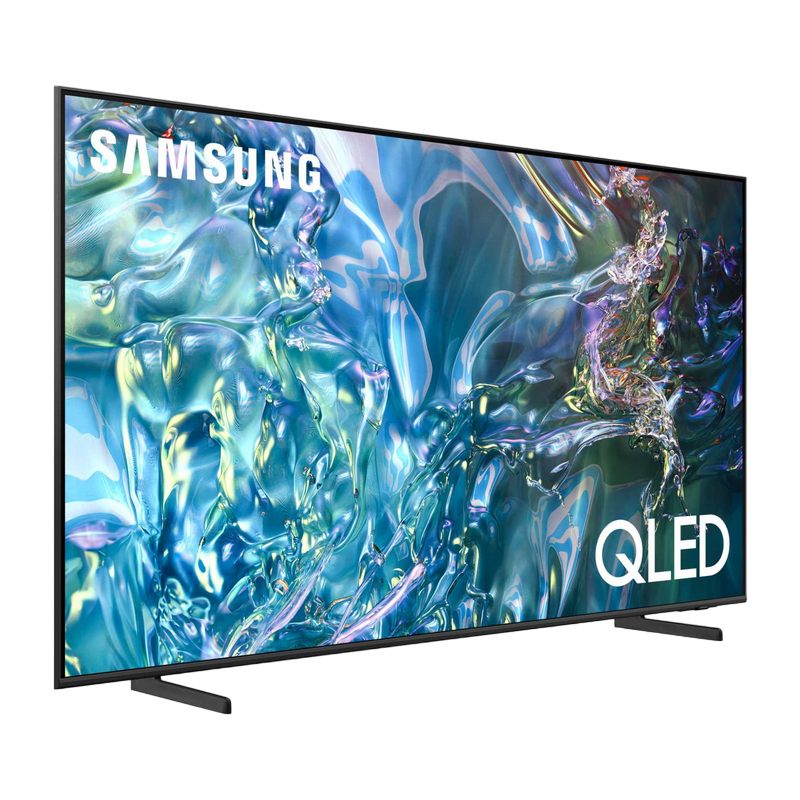 Televizor Samsung 43" LED SMART TV QE43Q60DAUXUA QLED 4K 3840x2160 Tizen OS Negru (43" VA, Black, QLED 3840x2160 4K, ELED, UHD, SMART TV (Tizen 8.0 OS), 3 HDMI, 2 USB, DVB-T/T2/C/S2, OSD Language: ENG, RO, RU Speakers 20W (10 W x 2), SolarCell remote control, VESA 200x200, 8.5Kg) [2]