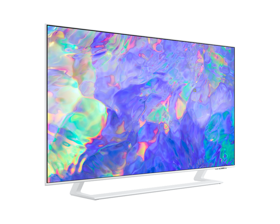 Televizor Samsung 43" LED SMART TV UE43CU8510UXUA Crystal UHD 4K 3840x2160 Tizen OS Alb (43'' White, 3840x2160 UHD, Smart TV (Tizen 7.0 OS), HDR10+, HLG, 3 HDMI, 2 USB, Wi-Fi, DVB-T/T2/C/S2, Premium Solar Smart remote control, OSD Language: ENG, RO, RU, Speakers 2x10W Dolby Digital Plus, VESA 200x200, 7.7 Kg) [2]