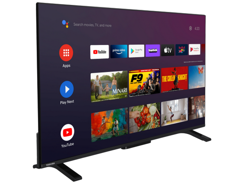 Televizor TOSHIBA 43" LED SMART TV 43UA2363DG HDR 4K 3840 x 2160 Android TV Negru (43" DLED, Black, 3840x2160 UHD, TPQ 2200 Hz, SMART TV (Android TV 11), 3 HDMI, 2 USB, Tru Resolution, Tru Microdimming, DVB-T/T2/C/S2, Dolby Vision, OSD Language: ENG, RO, RU, Dolby Atmos, Speakers 2x8W Powered by Onkyo, VESA 100x100, 7 Kg ) [3]