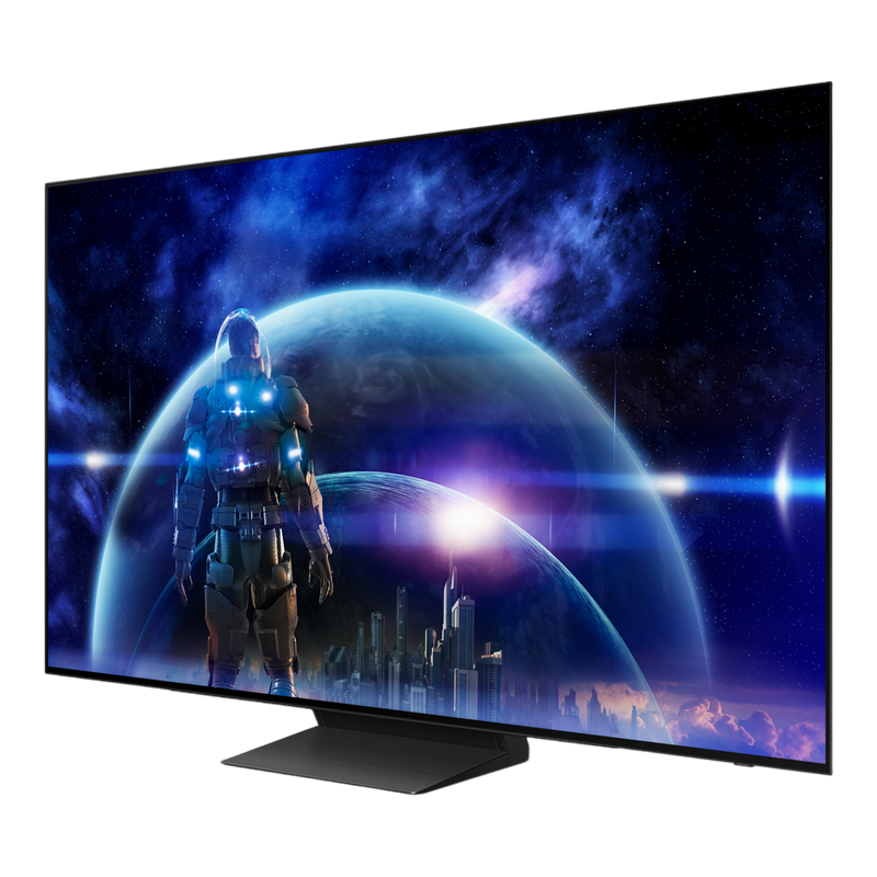 Televizor Samsung 48" OLED SMART TV QE48S90DAEXUA Quantum Dot OLED 4K 3840x2160 Tizen OS Negru Diagonala ecranului: 48 ", Rezoluția Display-ului: 3840x2160 4K UHD, Tip panou: OLED, Telecomandă: Da, Platformă software: Tizen, Wi-Fi: Da, USB Type-A: 2x, [2]