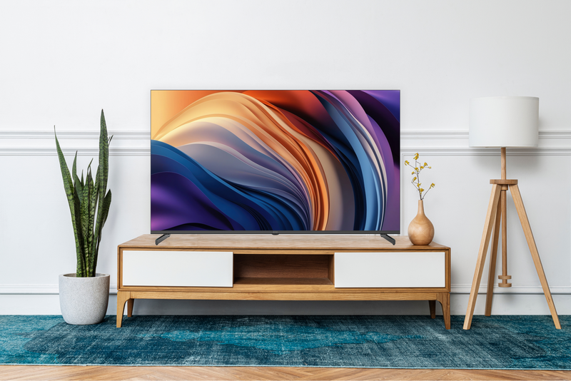Tелевизор KIVI 50" LED SMART TV 50U710QB Real 4K 3840x2160 Google TV Чёрный (50' Super MVA, 3840x2160 4K UHD, SMART TV (Google TV), Wi-Fi 5G, Headphone jack 3.5 mm, 4х HDMI 2.1, 2х USB, Bluetooth 5.1, DVB-T/T2/C, Sound by JVC, Speakers 2x12W Dolby Audiol, BT+IR Smart remote control, KIVI Media, Game Mode, OSD Language: ENG, RU, RO, VESA 200x200, 10.6 Kg) [2]