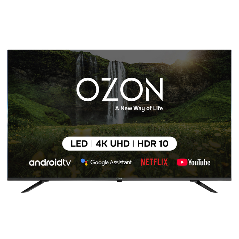 Televizor OZON 50" LED SMART TV U50Z8000R HDR 4K 3840x2160 Android TV Negru Diagonala ecranului: 50 ", Rezoluția Display-ului: 3840x2160 4K UHD, Iluminarea de fundal: DLED, Telecomandă: Da, Platformă software: Android TV, Boxe încorporate: 2x 10 W, USB Type-A: 2x, [4]