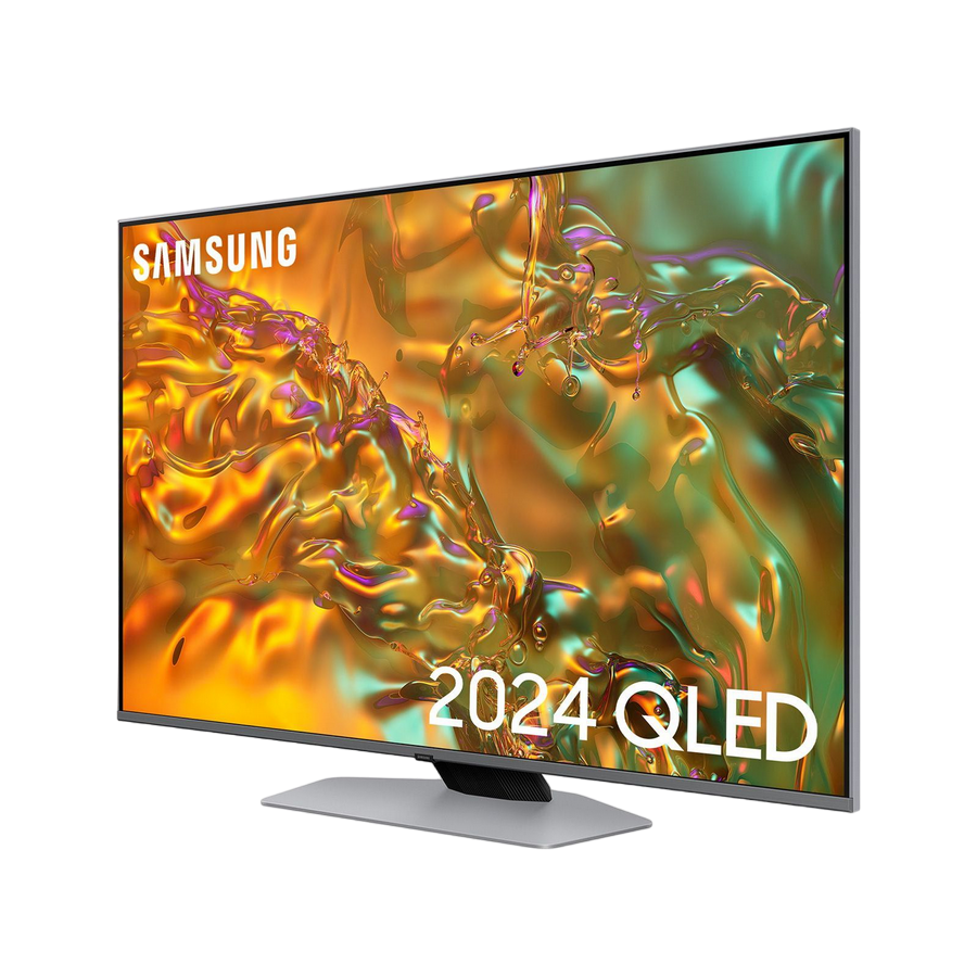 Televizor Samsung 50" LED SMART TV QE50Q80DAUXUA QLED 4K 3840x2160 Tizen OS Argintiu (50" VA, Silver, QLED 3840x2160 4K UHD Premium, 120 Hz, FALD, SMART TV (Tizen 8.0 OS), 4x HDMI v2.1, 2 USB v2.0, DVB-T/T2/C/S2, OSD Language: ENG, RO, RU Speakers 2.2 CH 40W, Dolby Atmos, SolarCell remote, VESA 200x200, 13.3 Kg) [5]