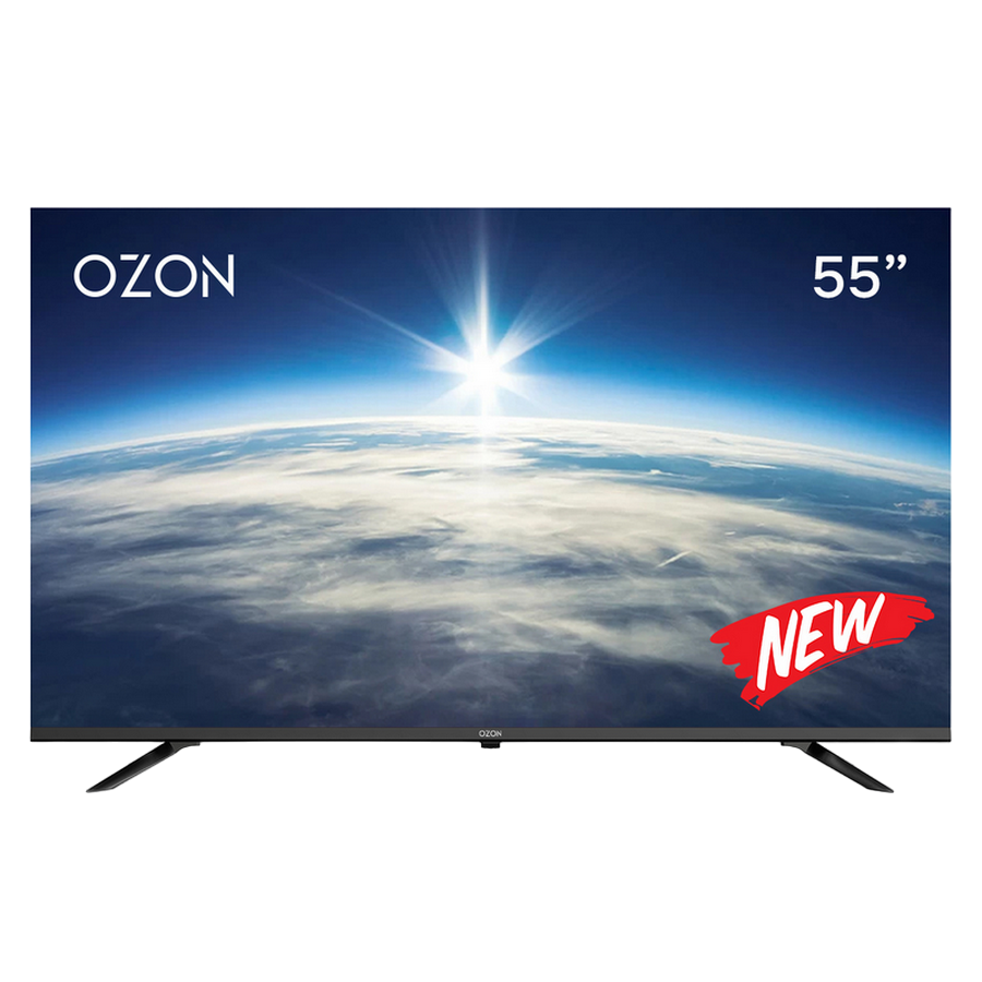 Televizor OZON 55" LED SMART TV U55Z8000R HDR 4K 3840x2160 Android TV Negru Diagonala ecranului: 55 ", Rezoluția Display-ului: 3840x2160 4K UHD, Telecomandă: Da, Platformă software: Android TV, Boxe încorporate: 2x 10 W, USB Type-A: 2x, [1]