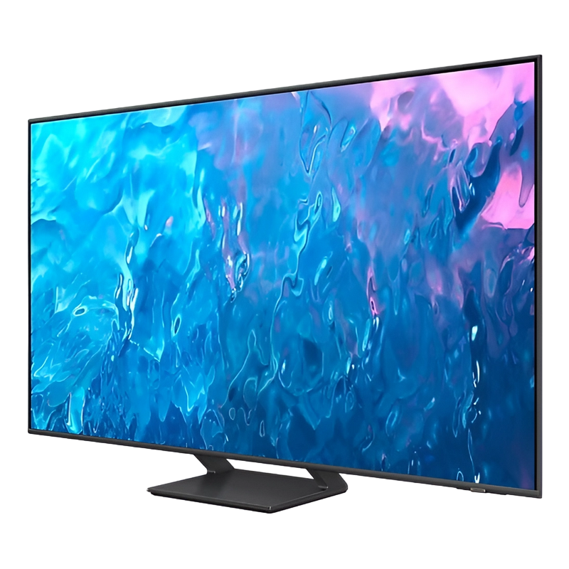 Televizor Samsung 55" LED SMART TV QE55Q70DAUXUA QLED 4K 3840x2160 Tizen OS Gri (55" VA, Titan Grey, QLED, 3840x2160 4K UHD Premium, ELED, 120 Hz, SMART TV (Tizen OS), FreeSync Premium Pro, 4x HDMI v2.1, 2 USB v2.0, DVB-T/T2/C/S2, OSD Language: ENG, RO, RU Speakers 2x10W, Solar Smart remote control, VESA 200x200, 16.1Kg) [3]