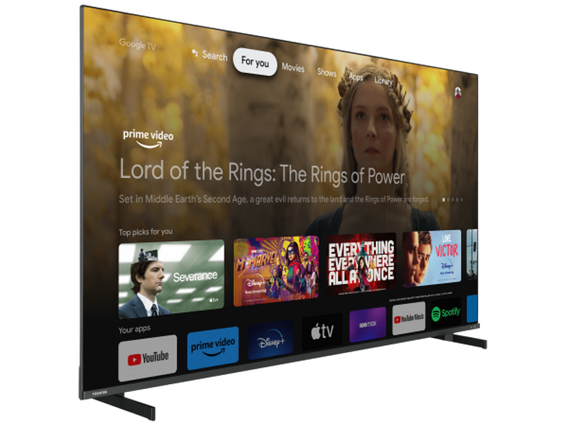 Televizor TOSHIBA 55" LED SMART TV 55QG5E63DG QLED 4K 3840x2160 Google TV Negru (55" QLED Display, Black, 3840x2160 UHD, SMART TV (GoogleTV), 3 HDMI, 2 USB, Tru Resolution, Tru Microdimming, MEMC, Dolby Vision, DVB-T/T2/C/S2, Optical input, Headphone jack 3.5 mm, OSD Language: ENG, RO, RU, Dolby Atmos, Sound by Onkyo, Speakers 2x12W+Subwoofer, VESA 300x200, 18.6 Kg) [1]