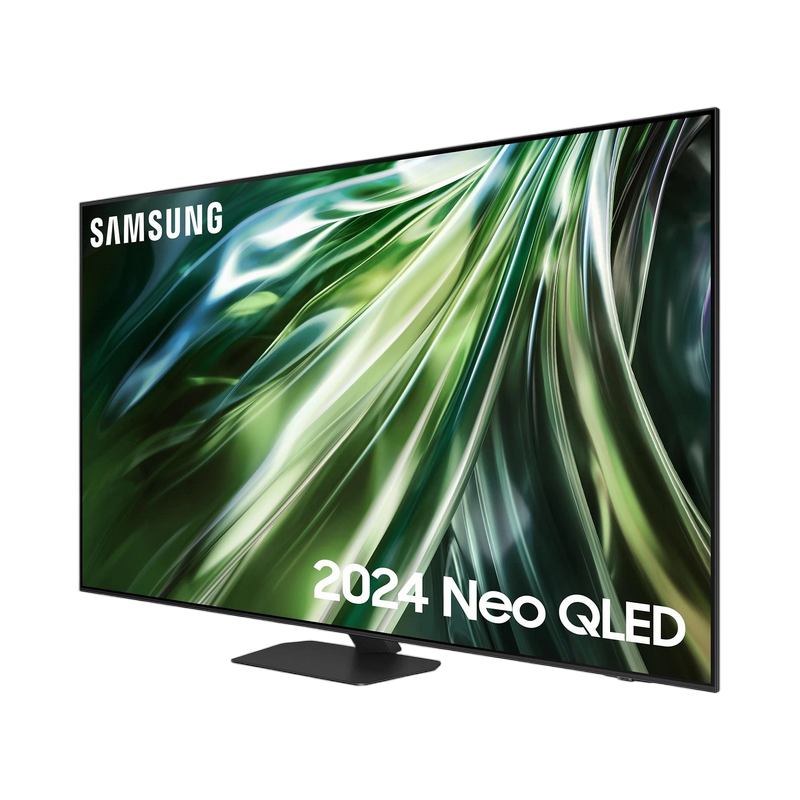 Tелевизор Samsung 75" LED SMART TV QE75QN90DAUXUA Mini LED 4K 3840x2160 Tizen OS Чёрный (75" VA, Black, MiniLED 3840x2160 4K UHD Premium, 120 Hz, Direct Full Array, 10 bit, SMART TV (Tizen 8.0 OS), FreeSync Premium Pro, 4x HDMI v2.1, 2 USB v2.0, DVB-T/T2/C/S2, OSD Language: ENG, RO, RU Speakers 4.2.2 CH (40W+subwoofer 2x10W), Premiun Solar Smart remote control, VESA 400x300, 31.5 Kg) [4]