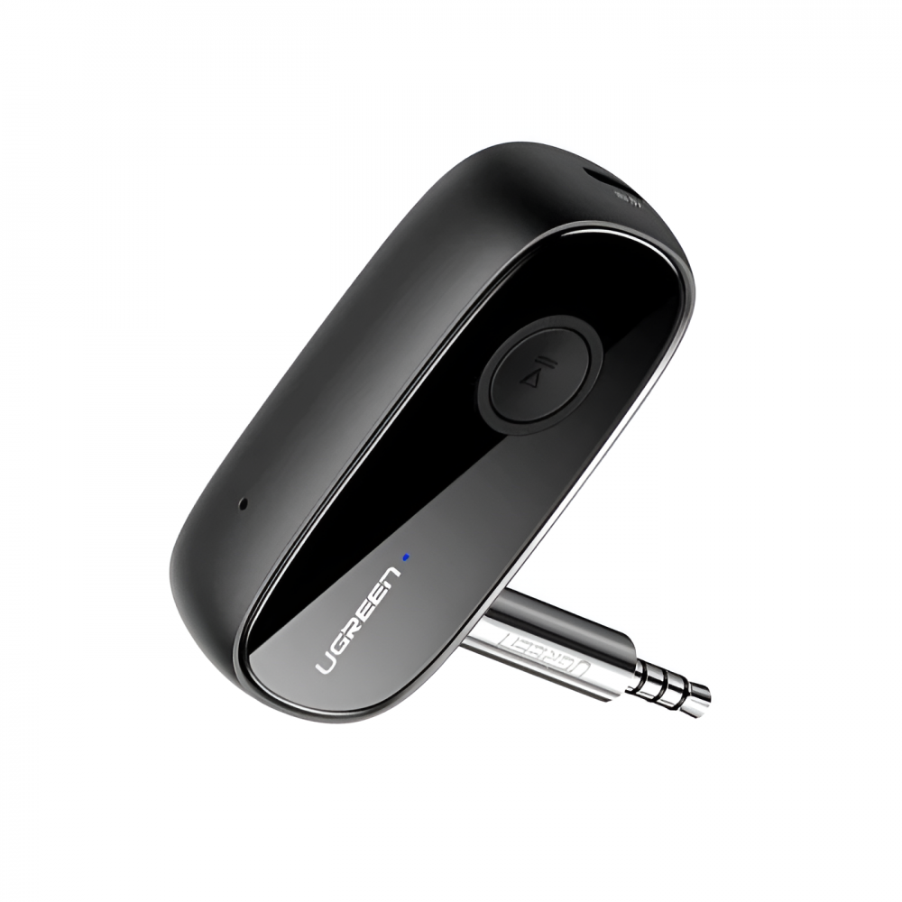 UGREEN Adapter Audio APTX with Mic Bluetooth 5.0 Receiver, Black [2]
