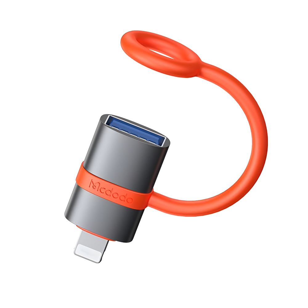 Mcdodo USB-A к адаптеру Lightning OTG, черный [2]