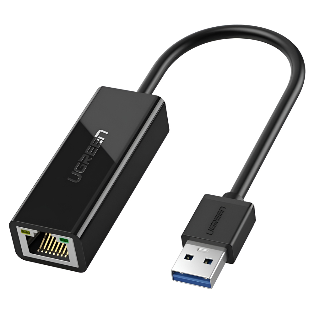 Сетевой адаптер UGREEN USB 3.0 на гигабитный LAN RJ45 CM209, черный [1]