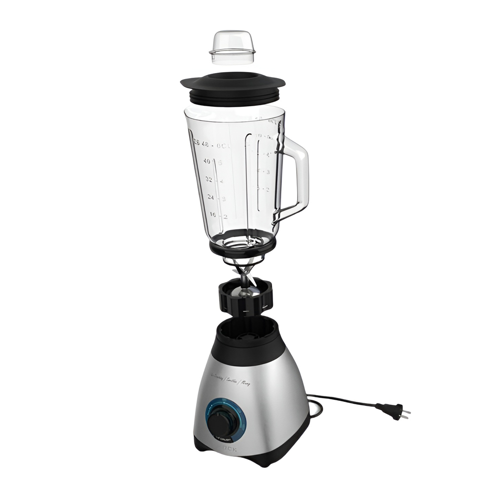 Блендер BROCK BL 1502 SS, 1,5 л, Стеклянный кувшин, Стальная основа, 500 Вт. [3]