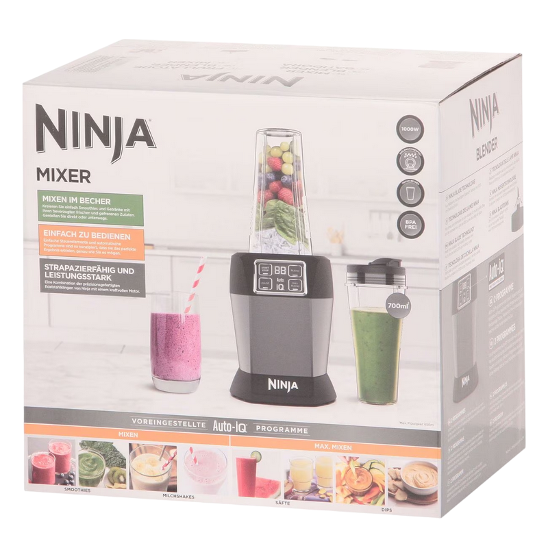 Ninja Блендер для смузи BN495EU, 1000 Вт [7]
