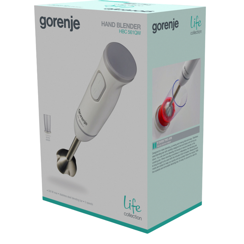 Blender vertical Gorenje HBC561QW, 560 W [14]