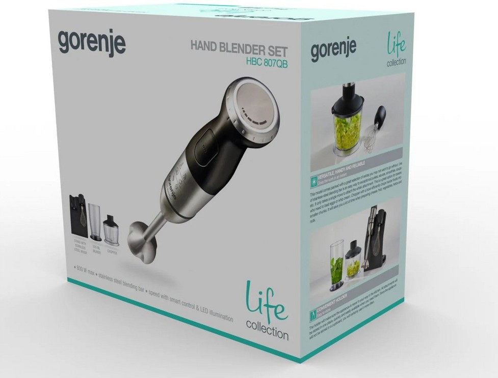 Blender vertical Gorenje HBC807QB, 800 W [5]