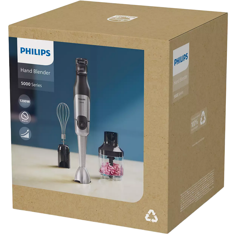 Погружной блендер Philips HR2683/00, 1200 Вт [6]